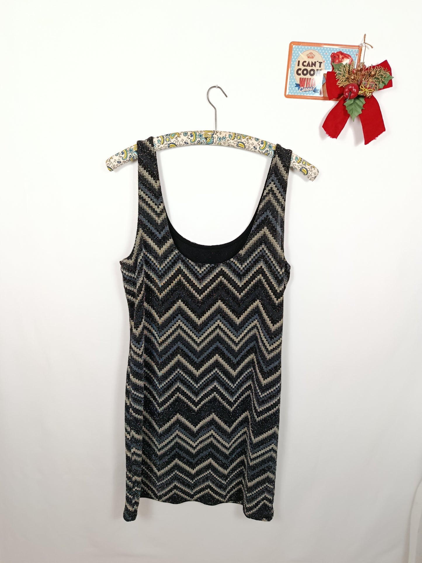 ✨Robe de soirée stretch zigzag glitter spéciale fêtes✨