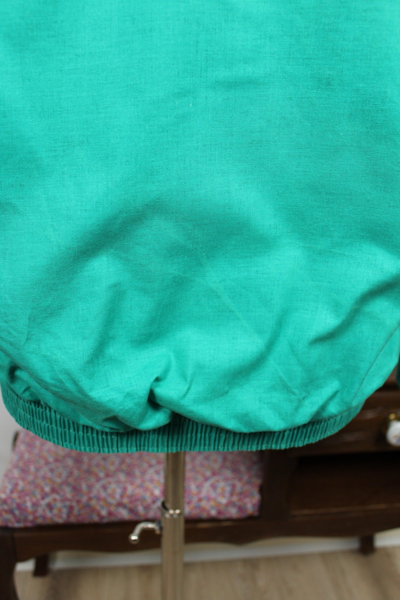 🌸🍒Veste vintage verte 80's en coton esprit bomber - Taille 38/40🍒🌸