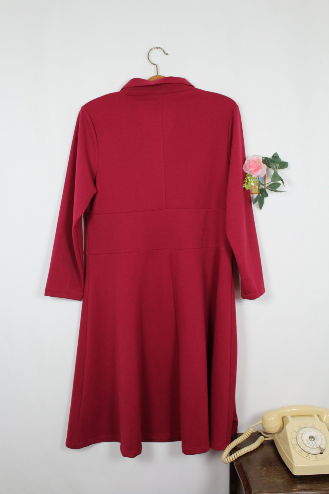 🍒🌸Robe pin-up 80/90s Sergio Di Fiori - Taille 40/42🌸🍒