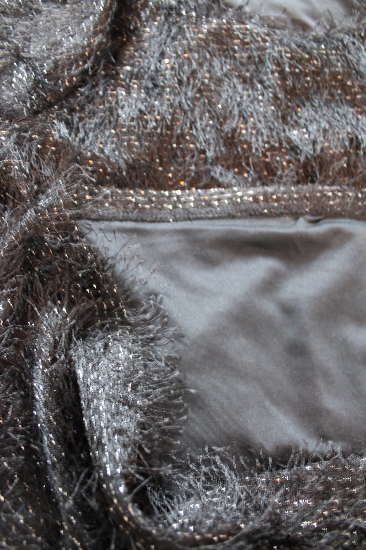 ✨Top noir duveteux pailleté vintage Y2k 2000's pour les fêtes✨