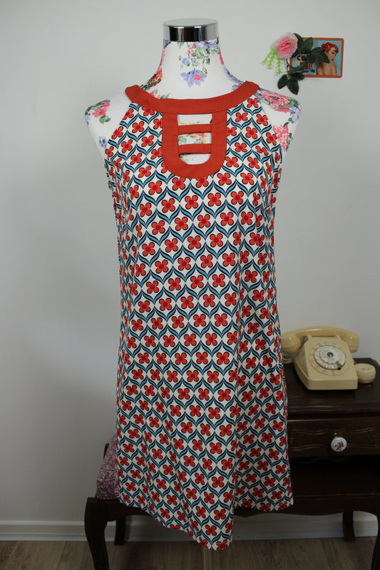 🌸🍒Robe tropicale Molly Bracken Ananas & fleurs des îles - Taille 36🍒🌸