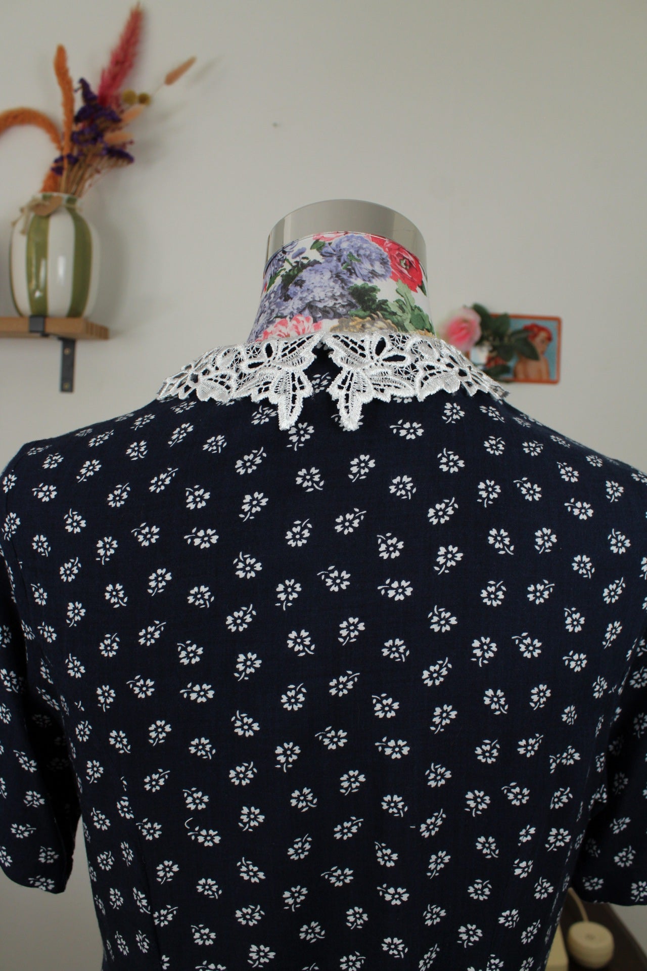 🌸🍒Robe vintage années 90 esprit tropicale & volants - Taille 38🍒🌸