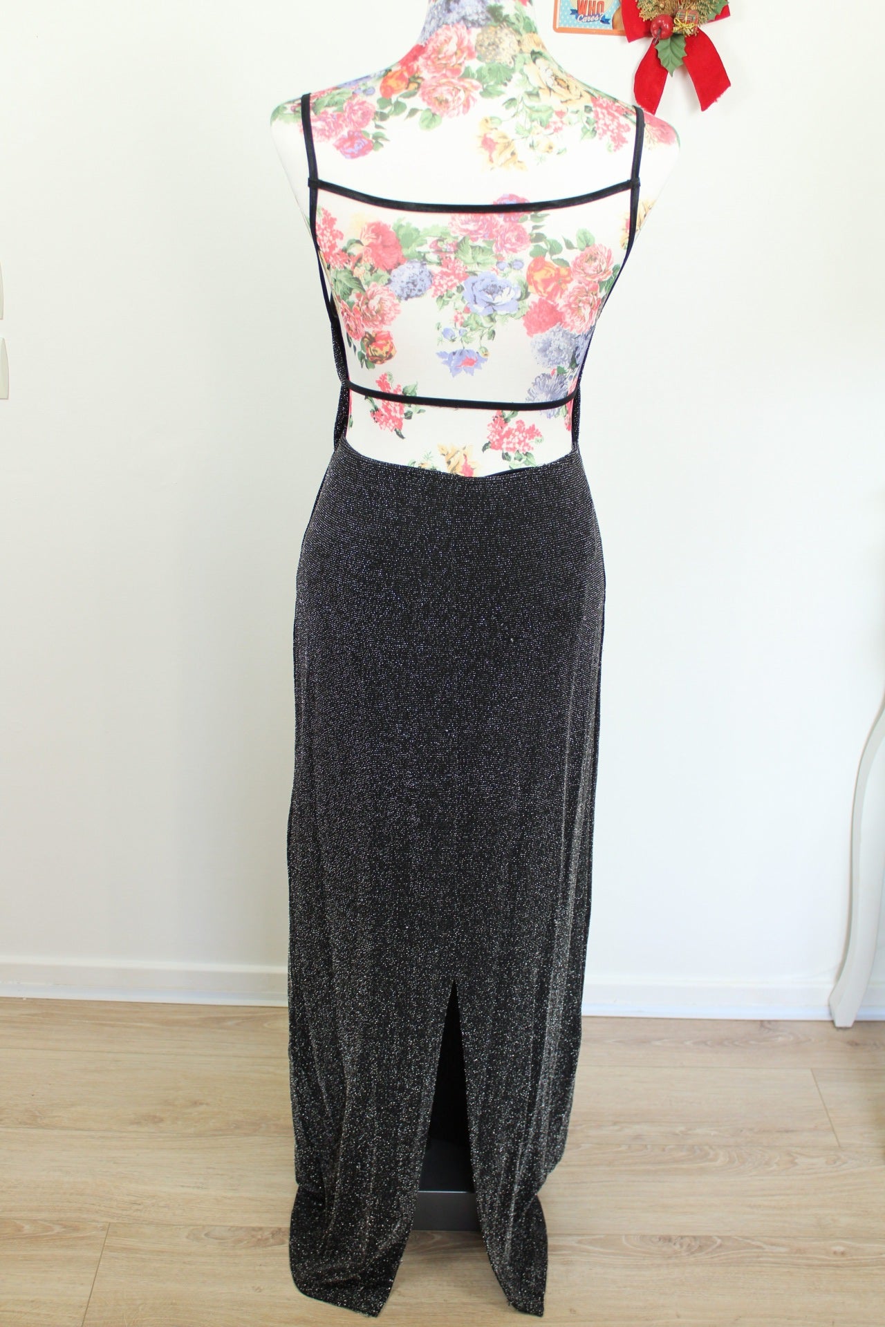 ✨Robe longue glitter fendue - silhouette Hollywood pour les fêtes✨