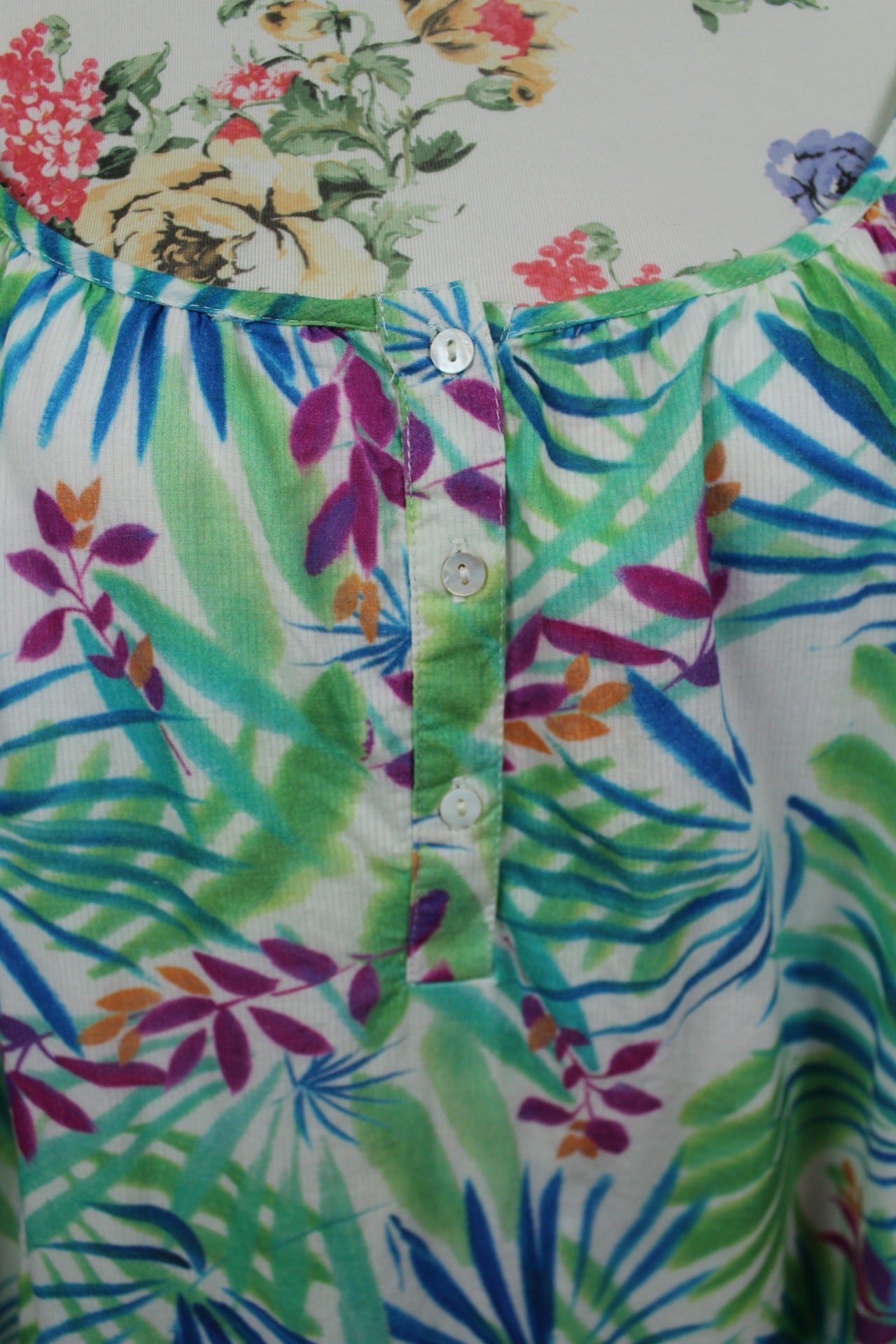 🌸🍒Robe longue tropicale Cyrillus 100% coton summer vibes - Taille 40/42🍒🌸