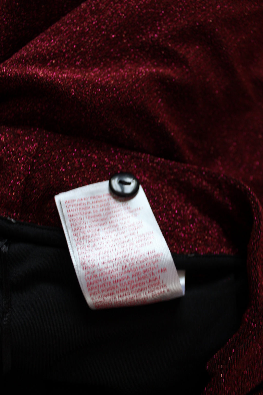 ✨Pantalon pailleté rose/violet Vila de soirée à jambes larges - T.36✨