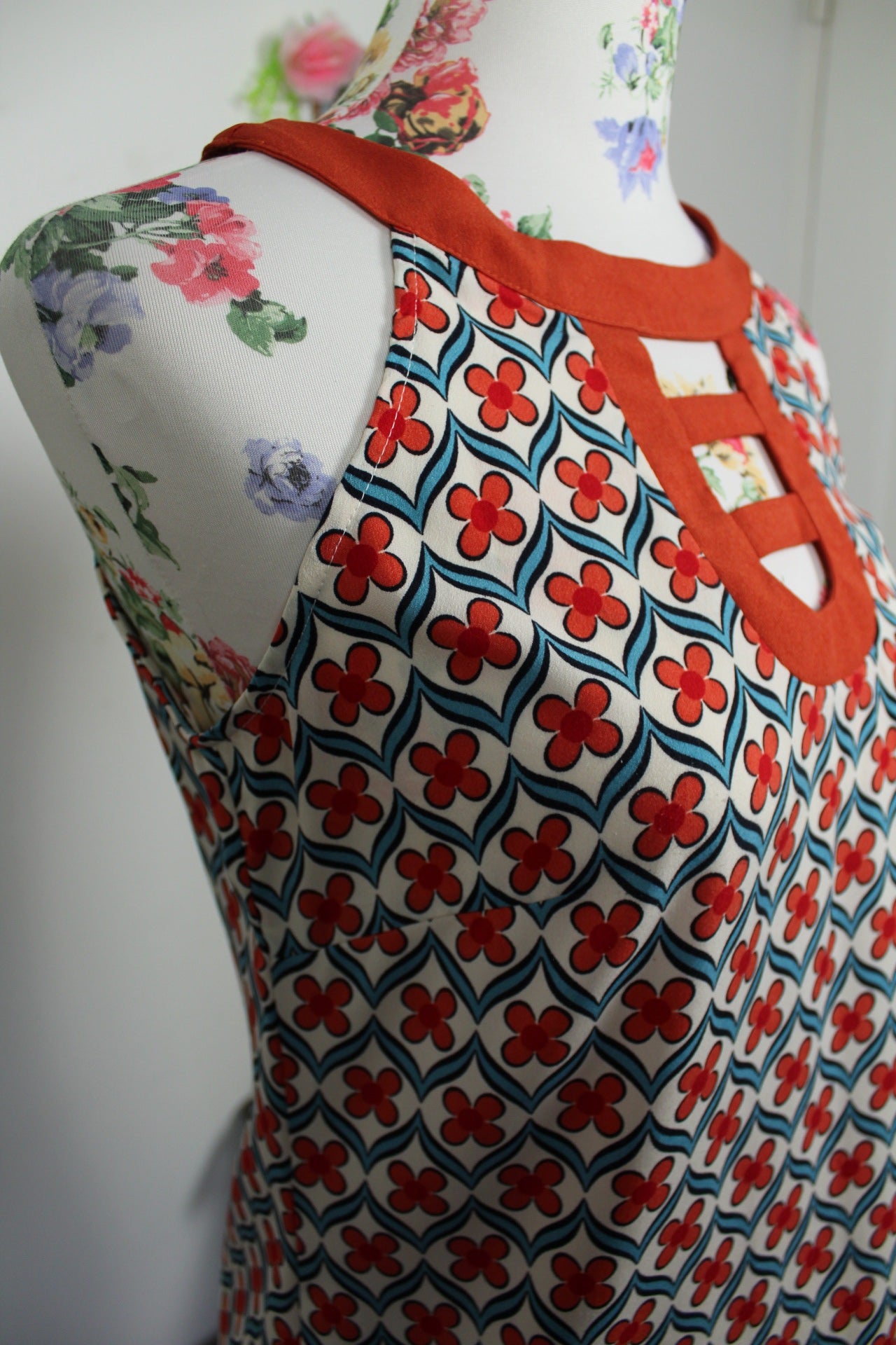 🌸🍒Robe tropicale Molly Bracken Ananas & fleurs des îles - Taille 36🍒🌸