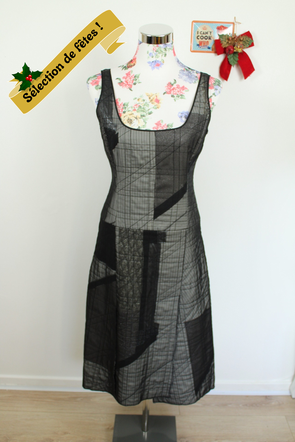 ✨Robe de soirée graphique métallisée BCBG Maxazria✨