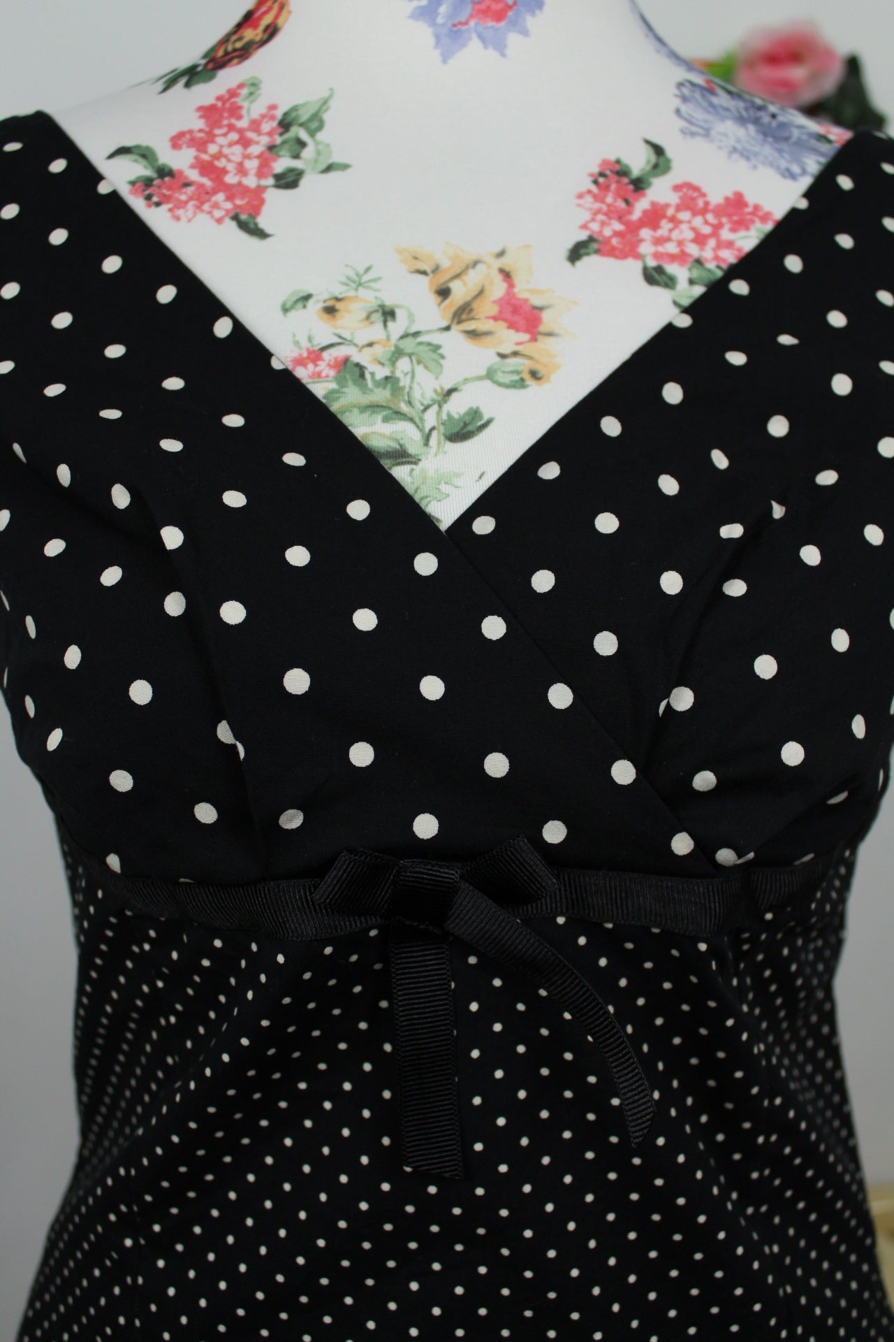 🌸🍒Débardeur Y2k 2000s Ici et Maintenant style rétro pin-up romantique - Taille 36🍒🌸