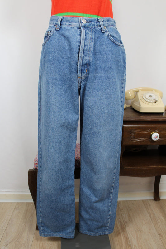 🌸🍒Jean vintage taille haute 90's "Her Original Jeans" Authentic Western Wear - Taille 38🍒🌸