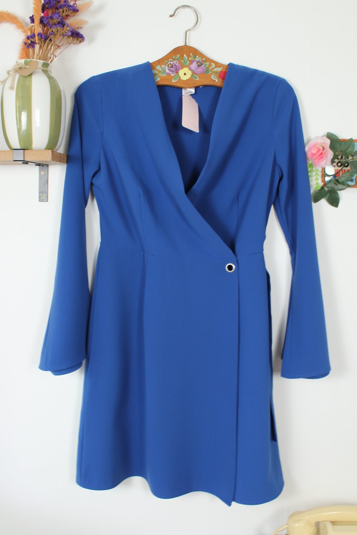 Robe portefeuille Rick Cardona New York bleu pep's - Taille 36/38