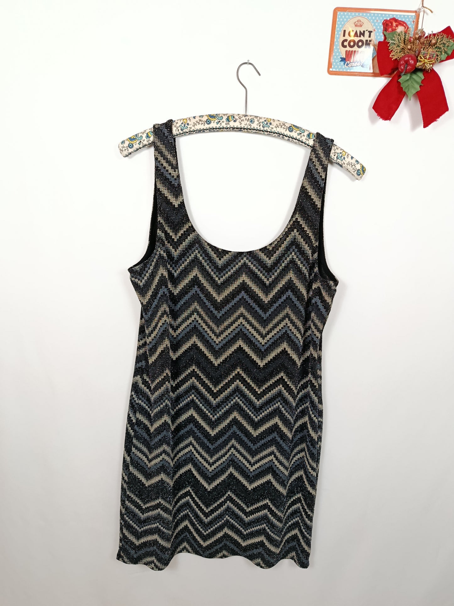 ✨Robe de soirée  stretch zigzag glitter spéciale fêtes✨