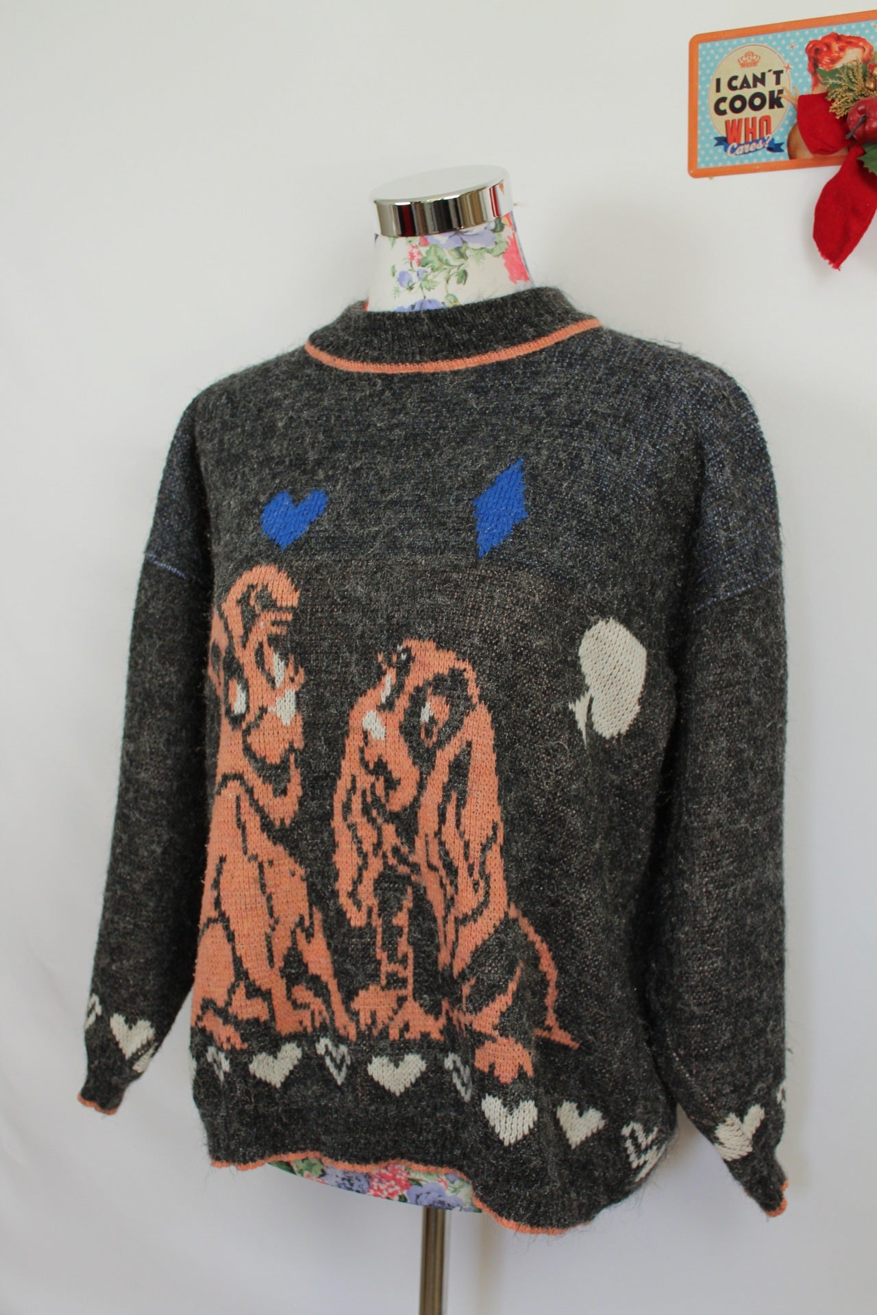 ✨Pull vintage "La Belle et Le Clochard" années 80✨