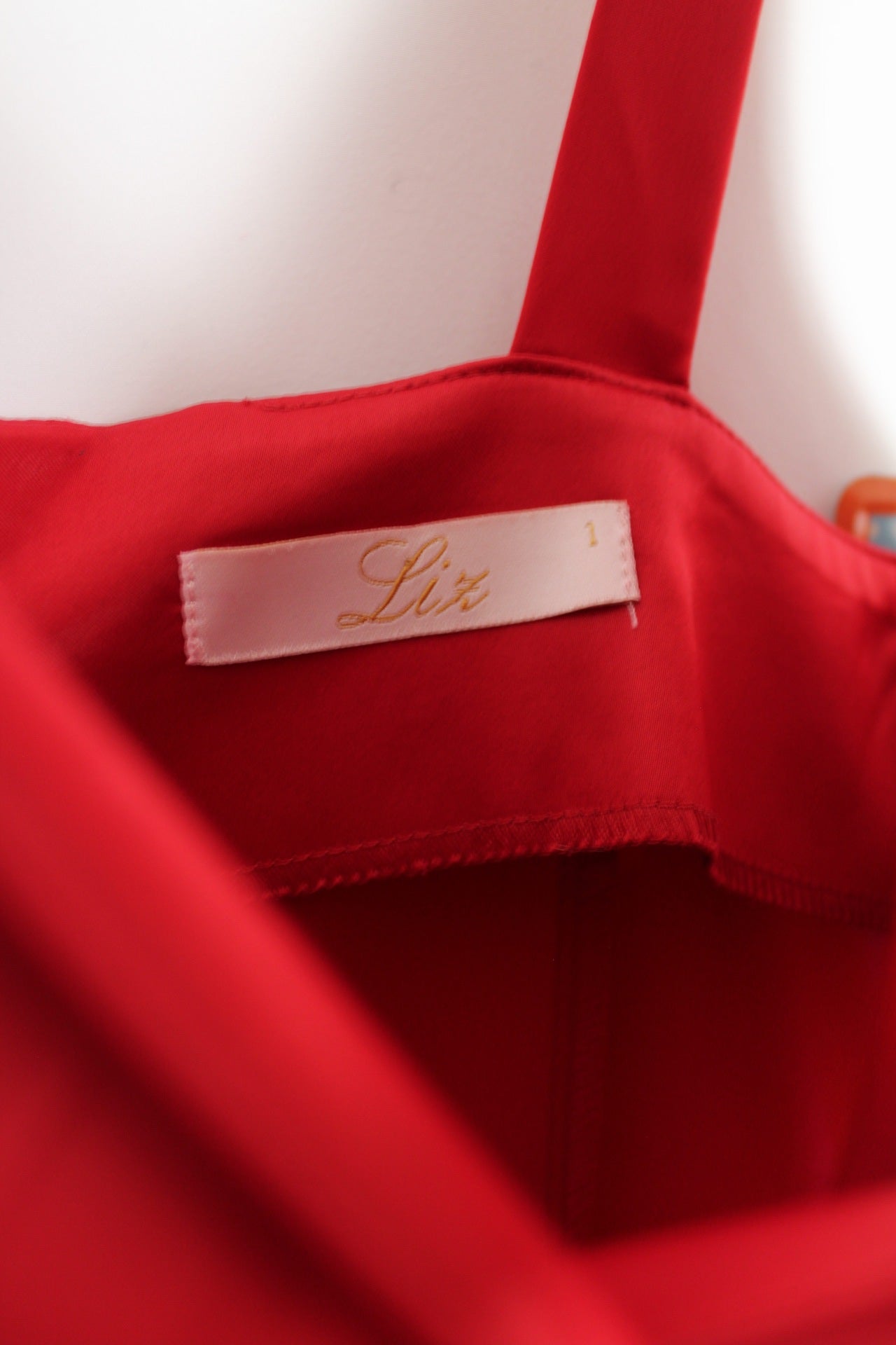 🌸🍒Robe rouge de soirée satinée vintage 2000s/Y2k façon Hollywood - Taille 36🍒🌸