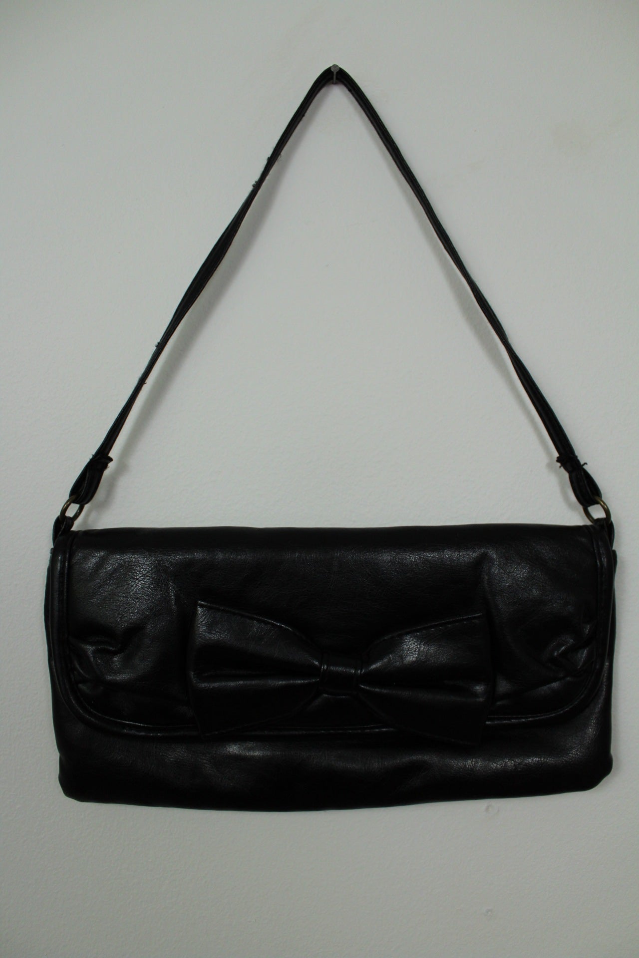 🌸🍒Sac d'épaule noir Y2k 2000's nœud esprit pin-up/rockabilly🍒🌸