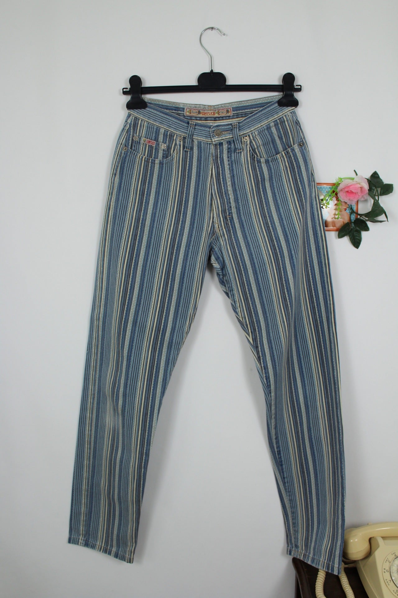 🍒🌸Jean skinny rayé Complices – taille 34🌸🍒
