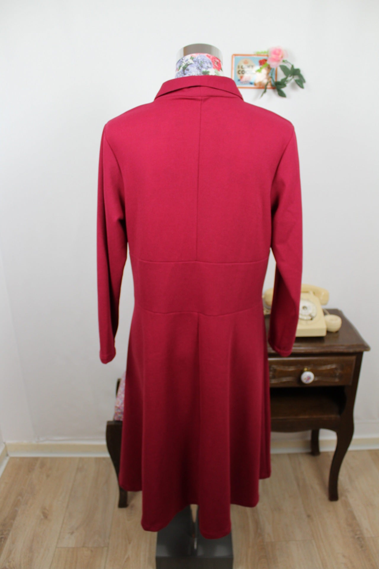 🍒🌸Robe pin-up 80/90s Sergio Di Fiori - Taille 40/42🌸🍒
