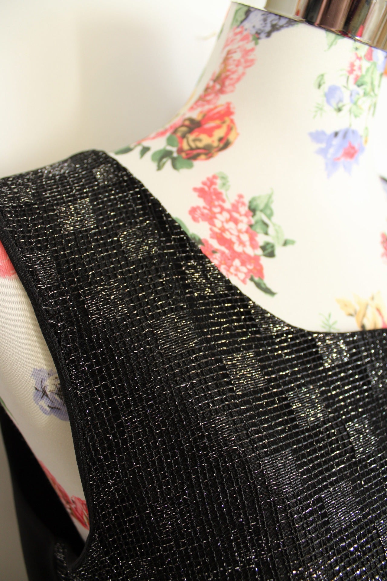 ✨Ensemble de soirée noir vintage 90s - robe + Boléro manches pailletées✨