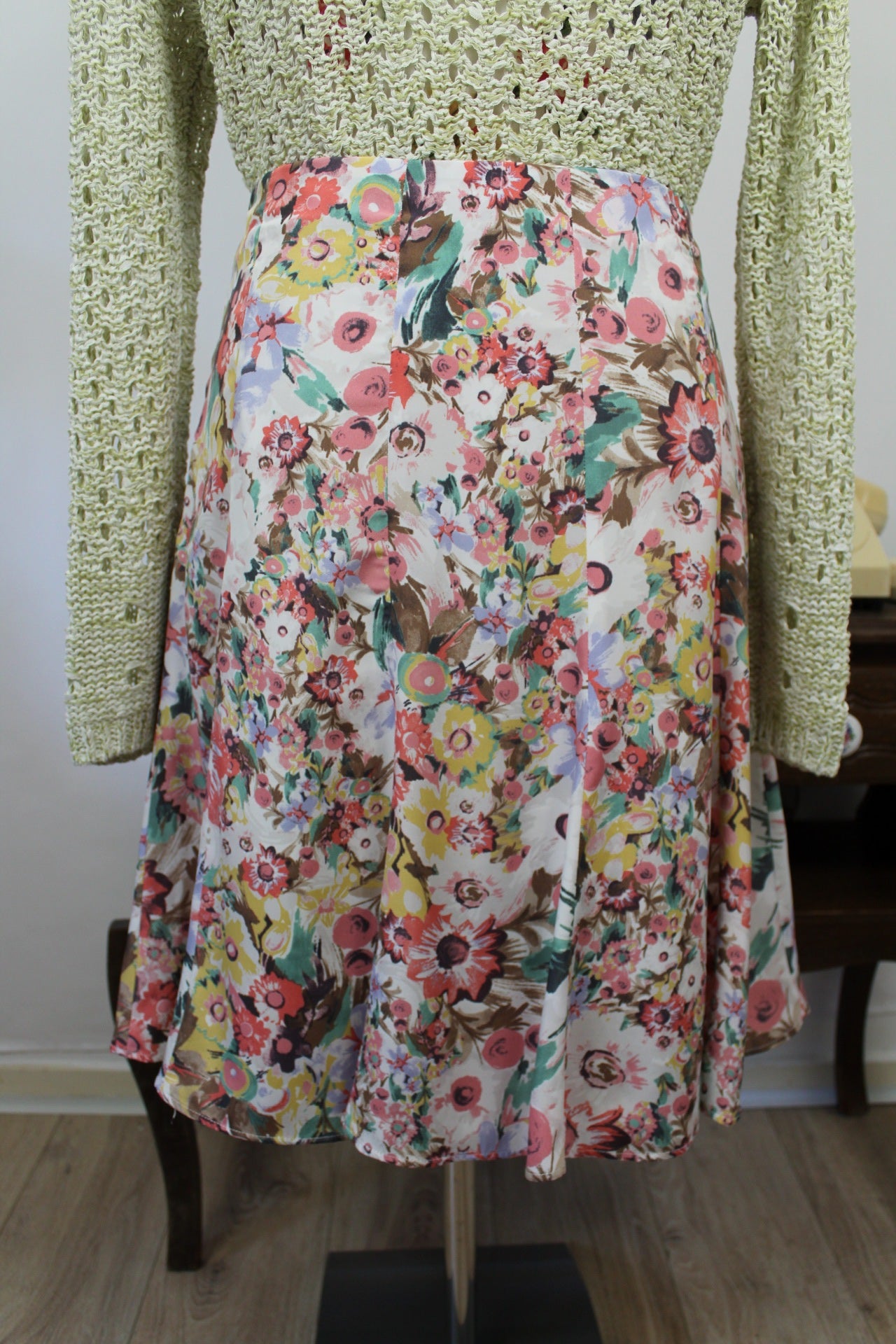 🌸🍒Jupe Burton printanière ultra fleurie - Taille 44🍒🌸