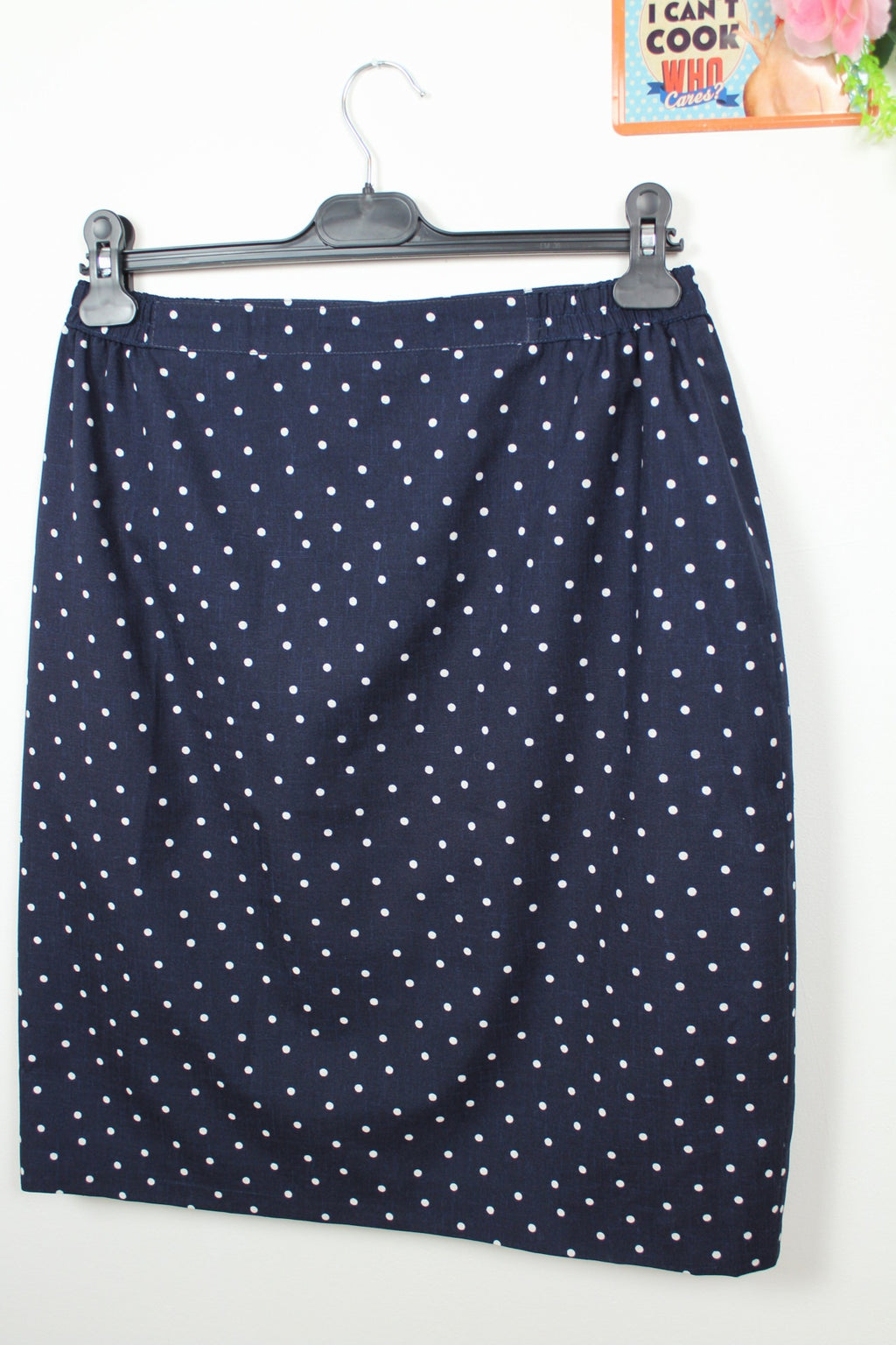 🌸Jupe crayon vintage 80's à pois - style pin-up🍒