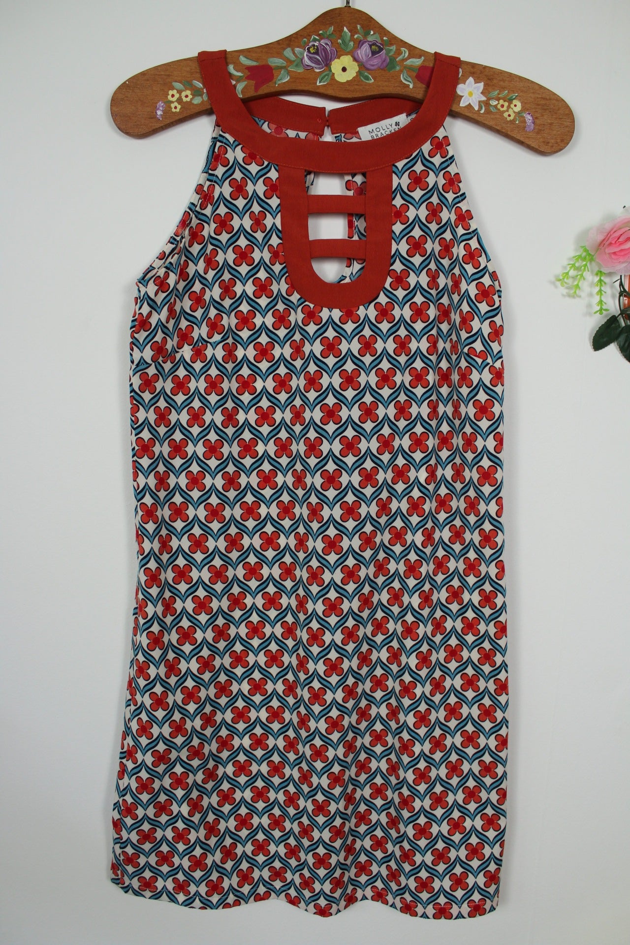 🌸🍒Robe tropicale Molly Bracken Ananas & fleurs des îles - Taille 36🍒🌸