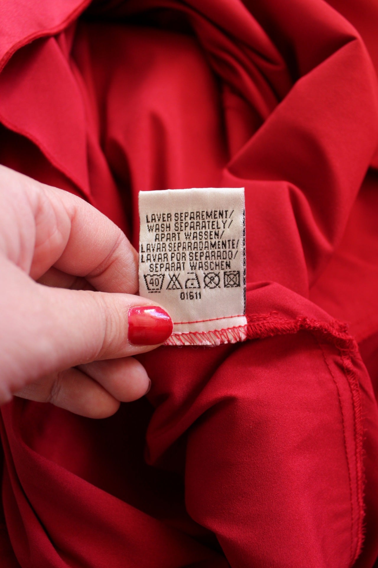 ✨Robe de soirée rouge satinée vintage perlée 80/90s - collier intégré✨