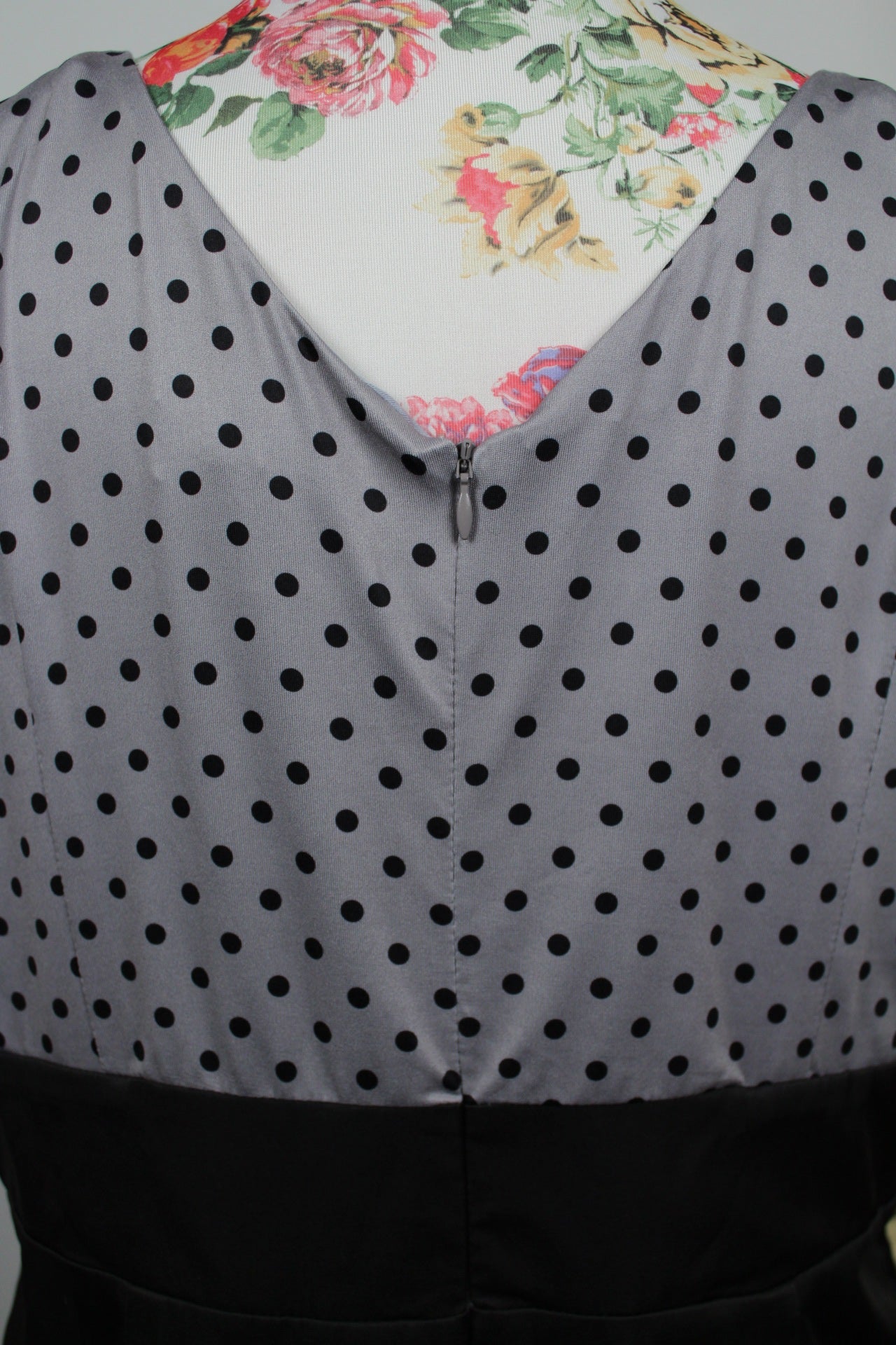 🌸🍒Robe rétro Lindy Bop crayon fendue à pois style pin-up/rockabilly - Taille 46/48🍒🌸