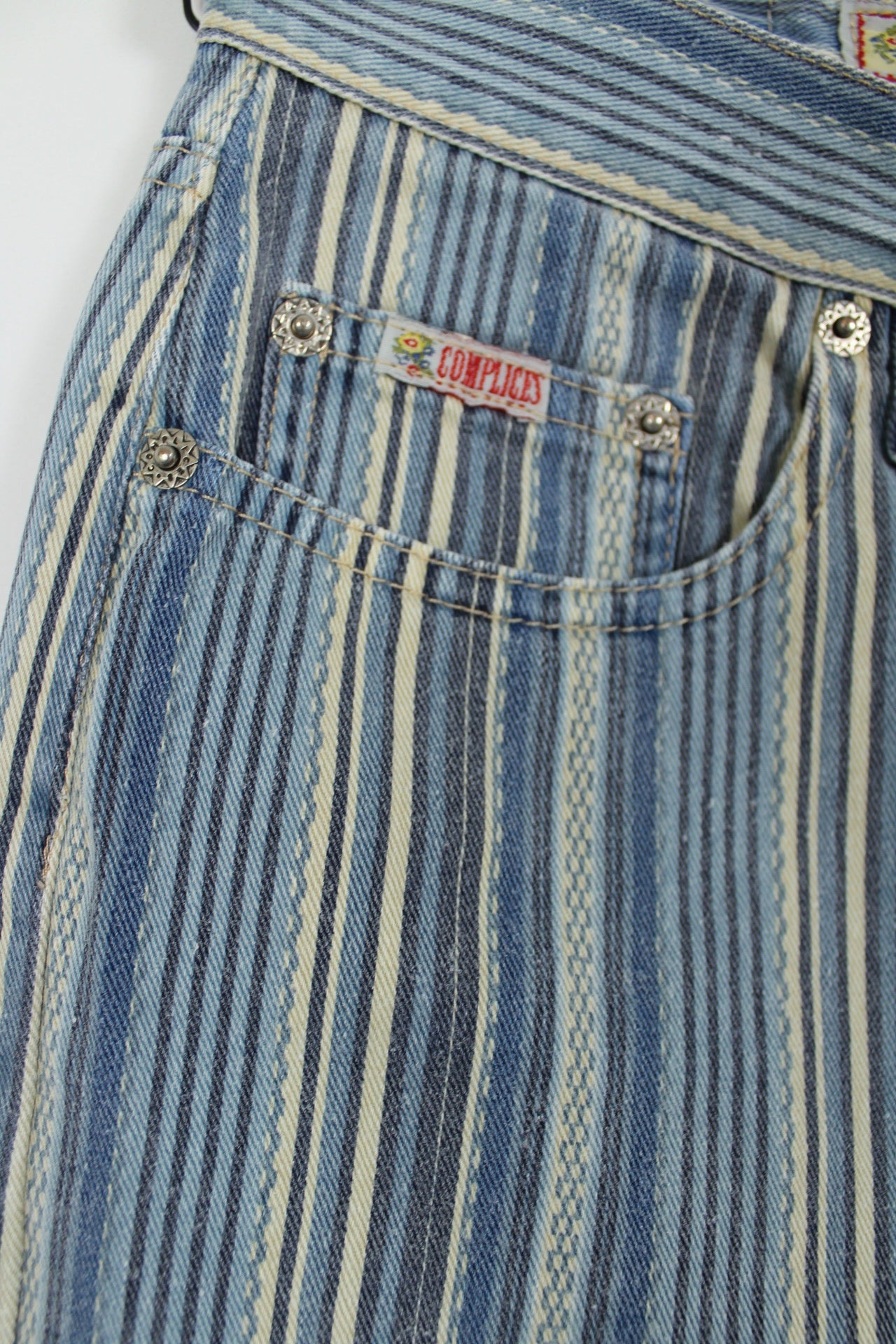 🍒🌸Jean skinny rayé Complices – taille 34🌸🍒