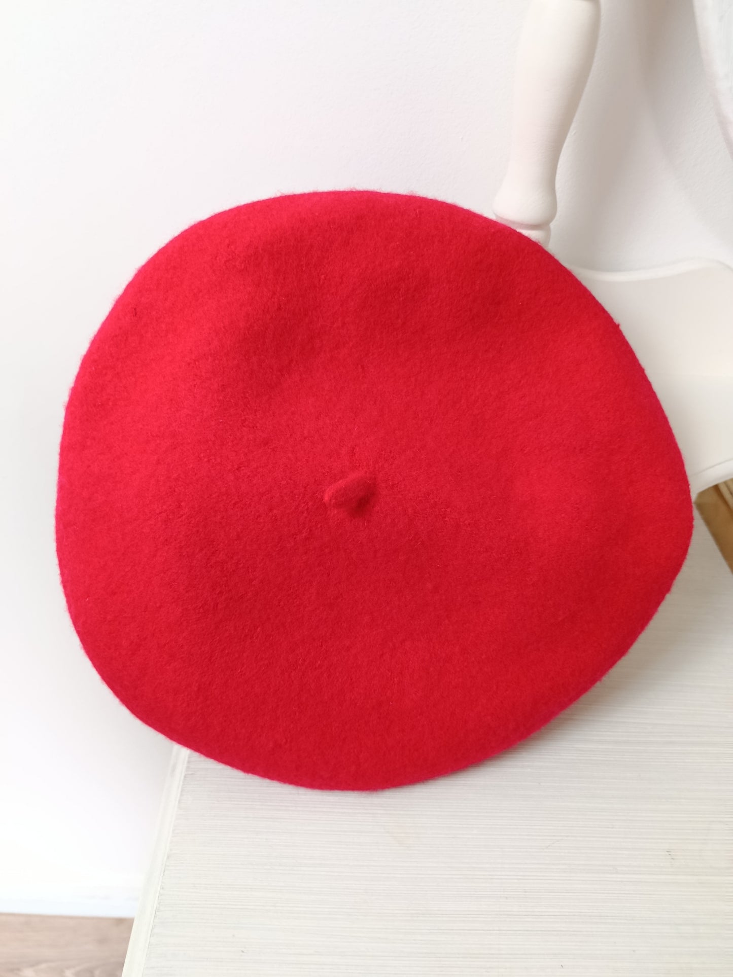 🌸Béret en laine vintage - années 70 à 90 - chic parisien intemporel🍒