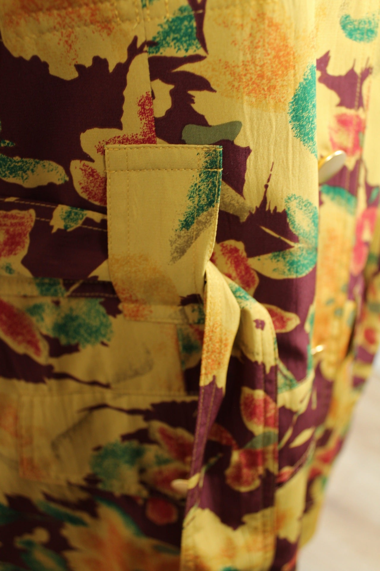 🍒🌸 Blouse veste vintage 80's - fleurs d'automne - Betty Barclay - Taille 40🌸🍒