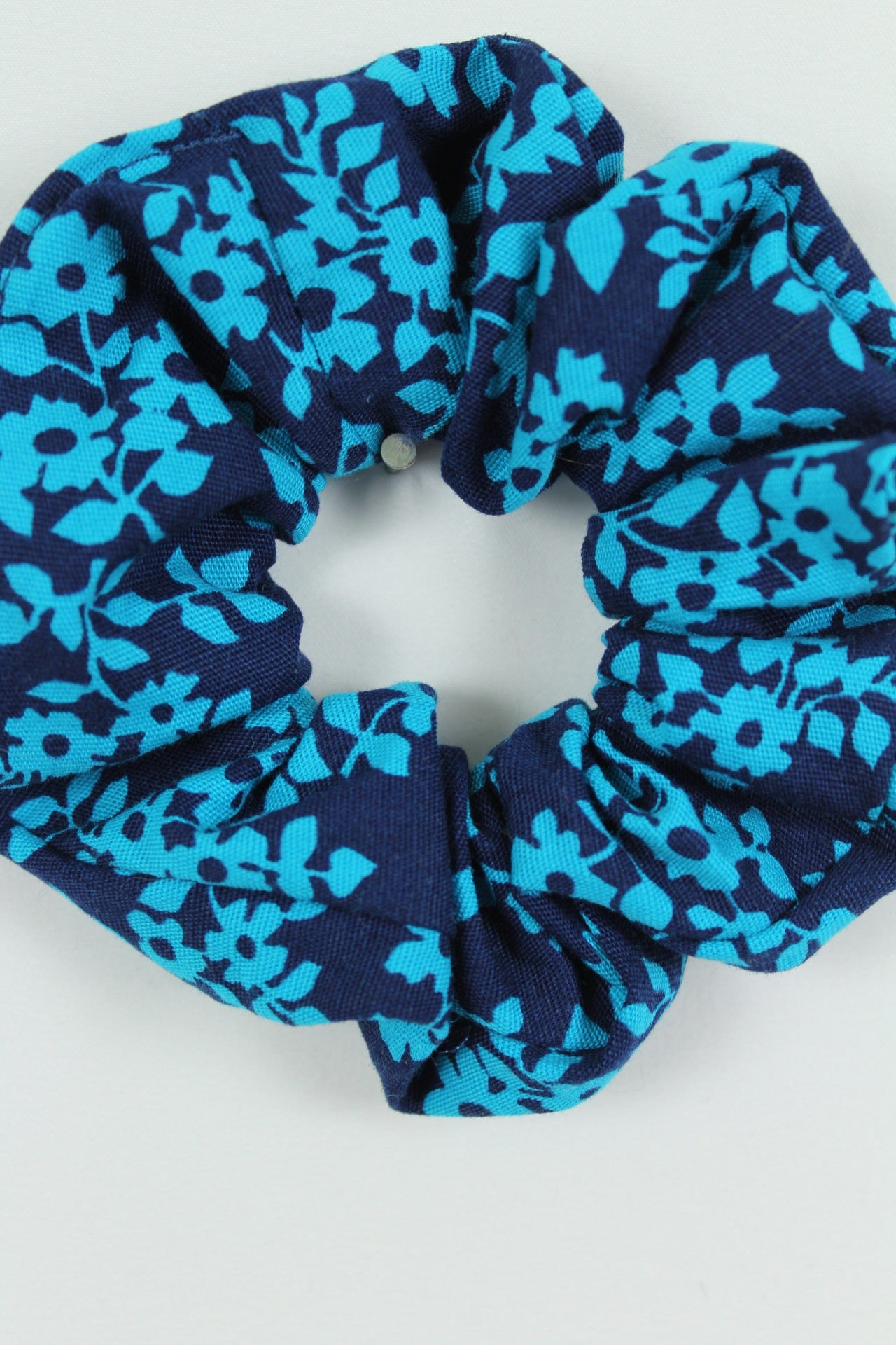 🎀Chouchou marine fleurs bleues pep's🎀