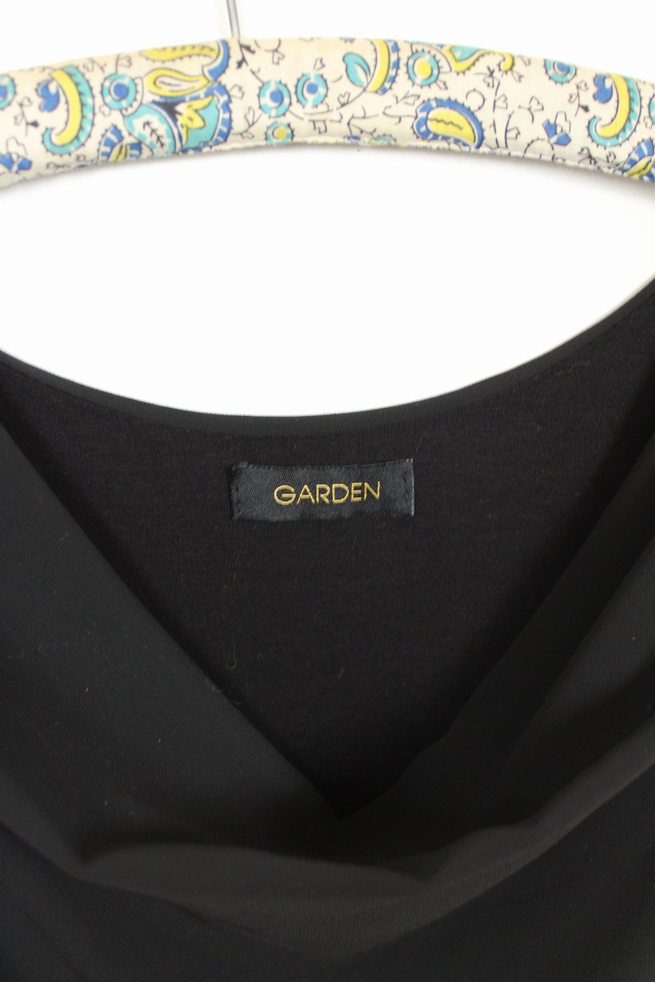 🌸Robe rétro rockabilly pin-up noire à pois blancs marque Garden🍒