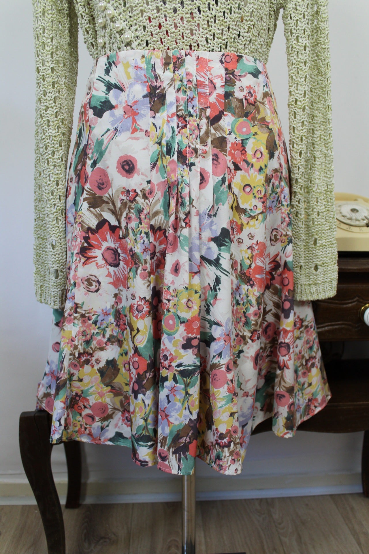🌸🍒Jupe Burton printanière ultra fleurie - Taille 44🍒🌸