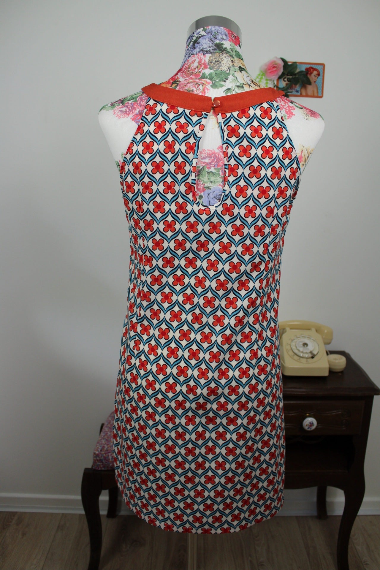 🌸🍒Robe tropicale Molly Bracken Ananas & fleurs des îles - Taille 36🍒🌸
