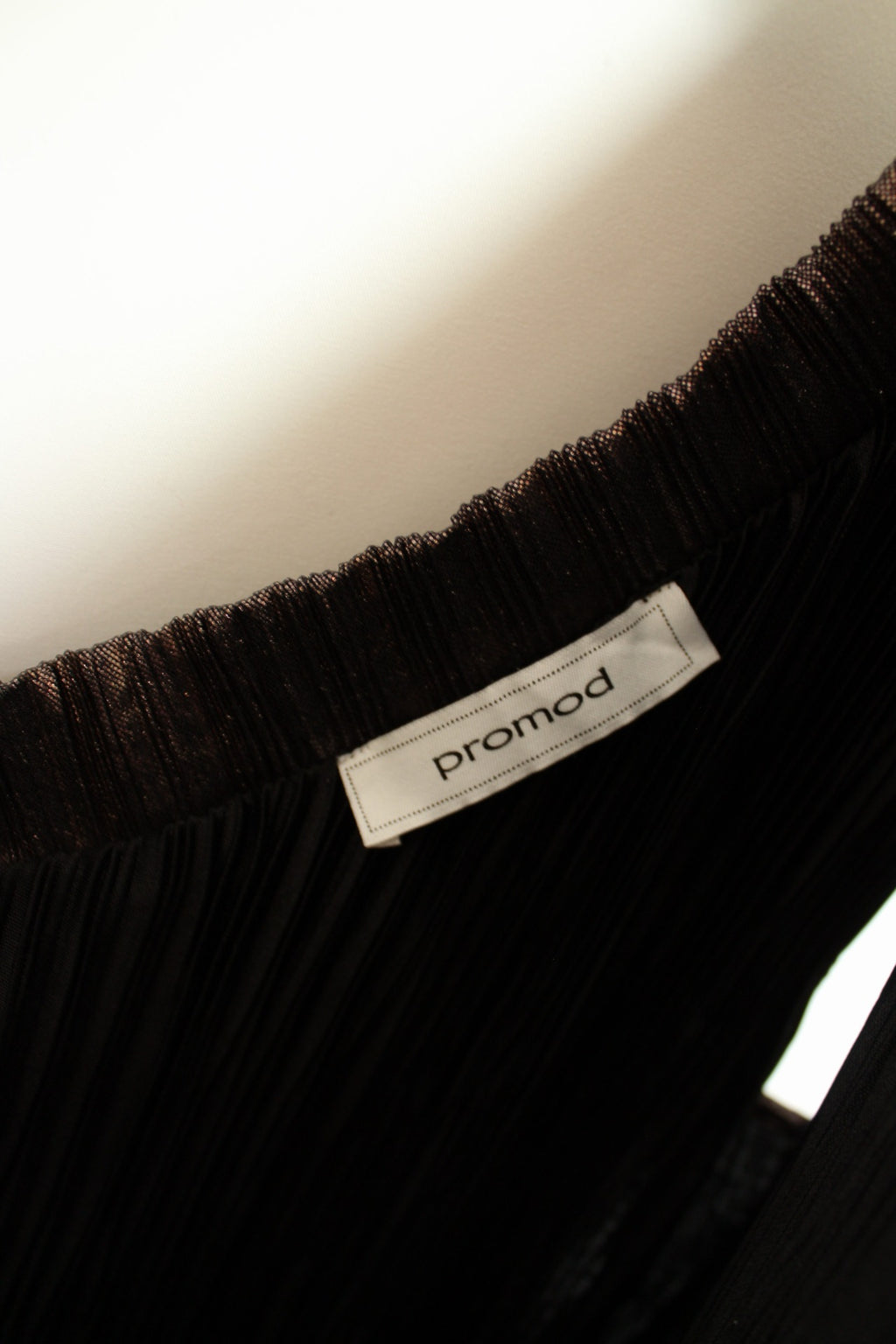 ✨Robe de soirée plissée bronze asymétrique - Promod✨