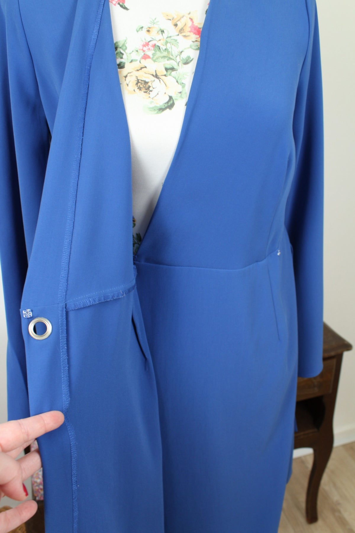 Robe portefeuille Rick Cardona New York bleu pep's - Taille 36/38