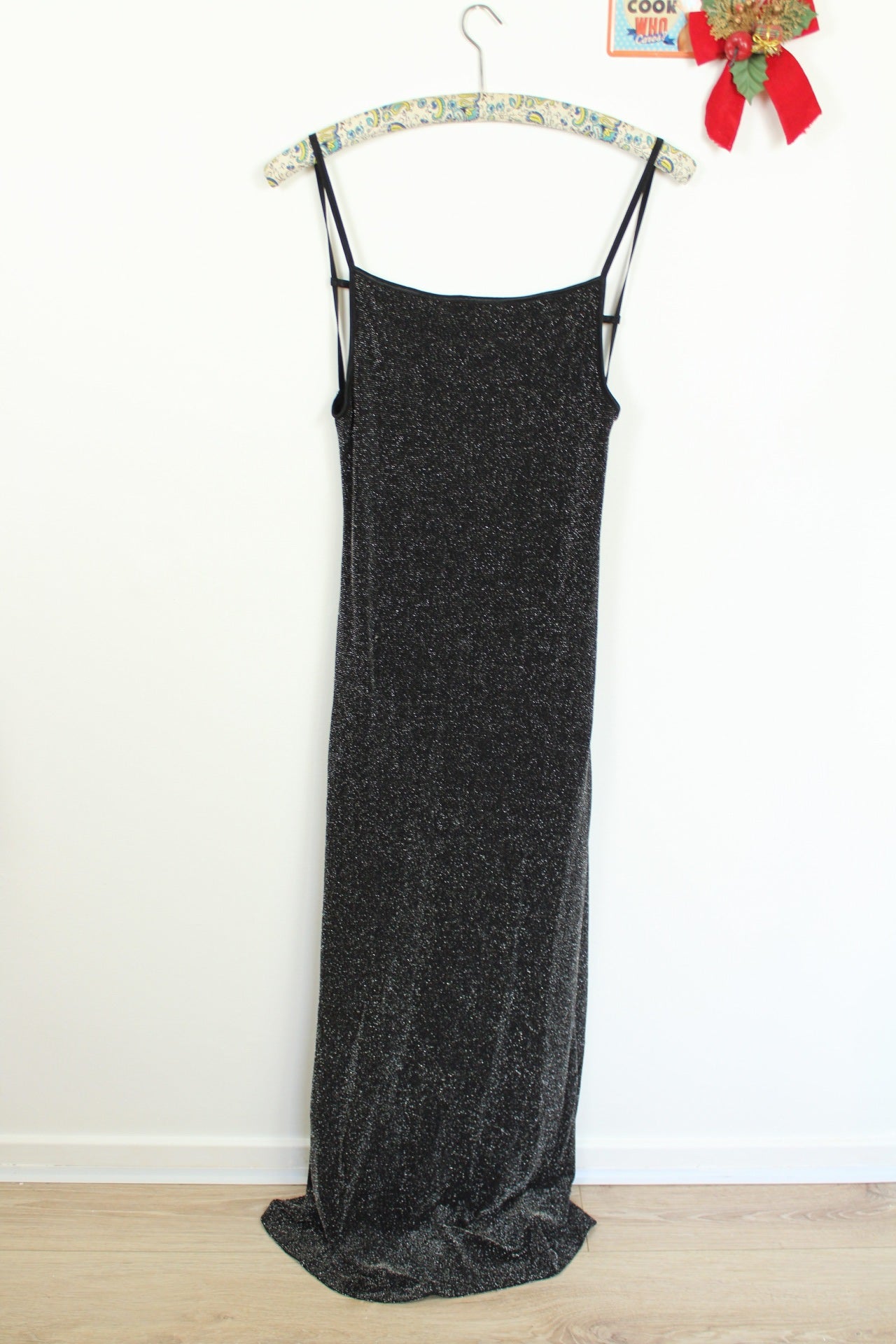 ✨Robe longue glitter fendue - silhouette Hollywood pour les fêtes✨