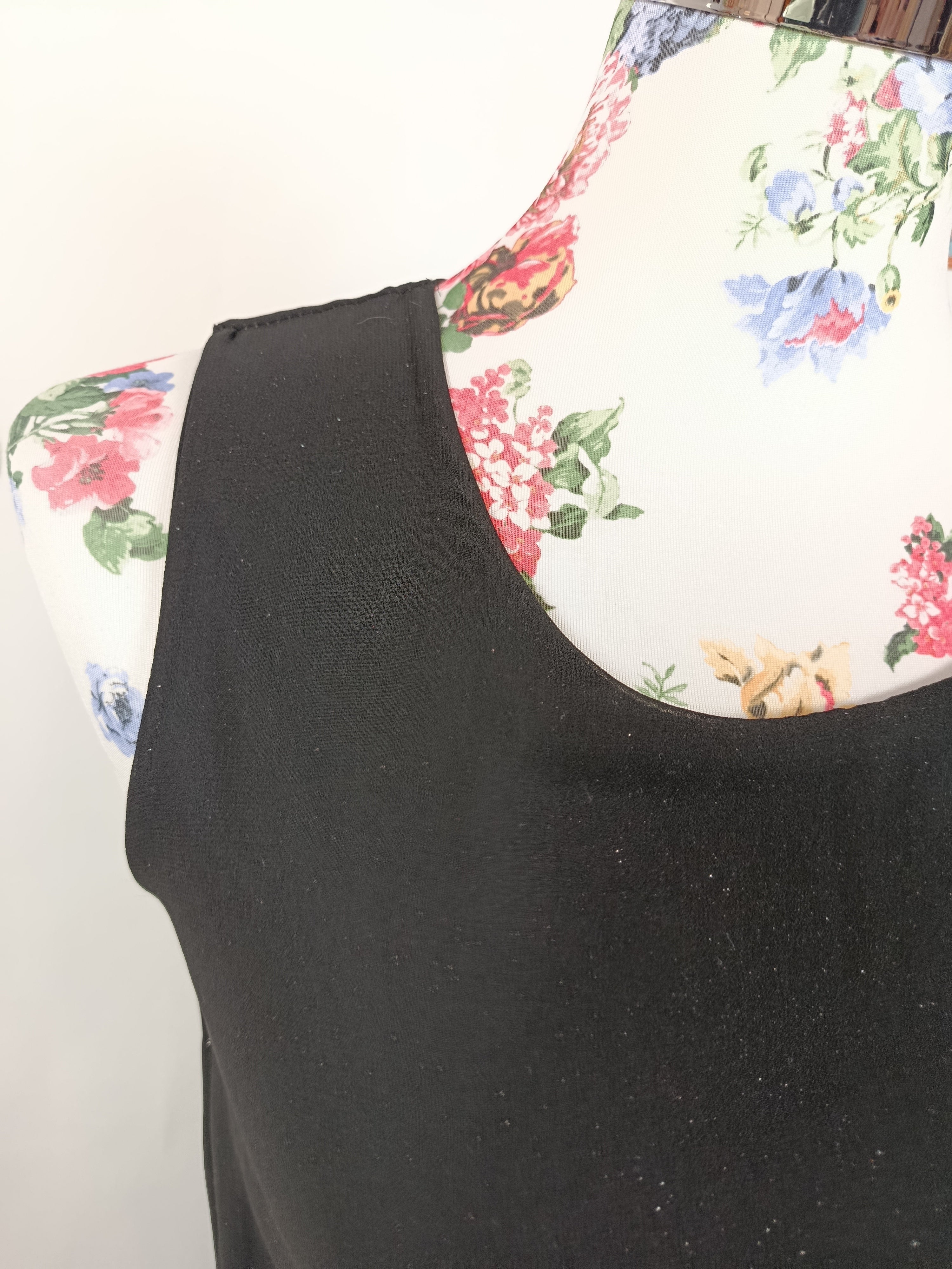 ✨Robe noire patineuse à paillettes années 2000 Y2k✨