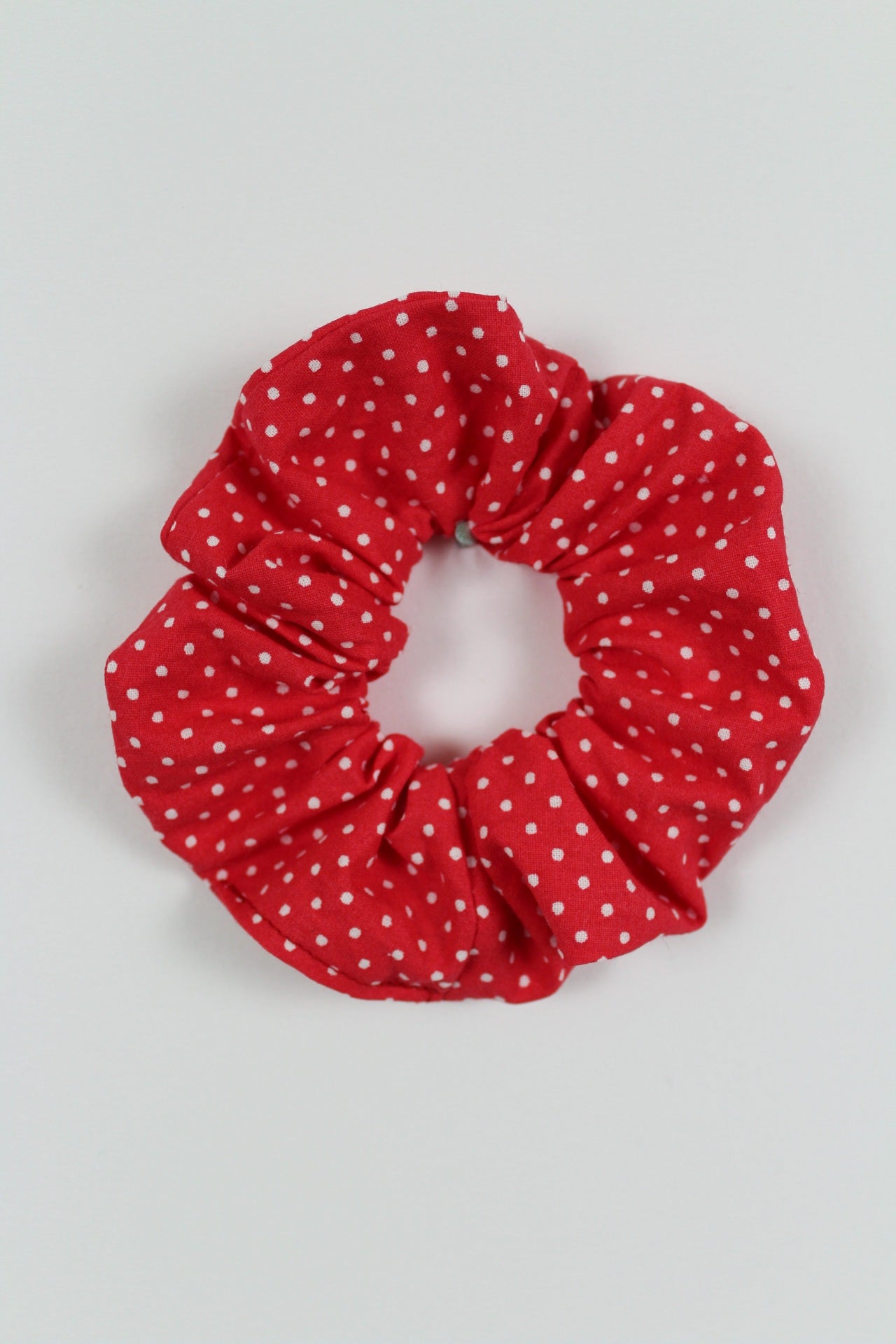 🎀Chouchou rouge à pois blancs pin-up/rockabilly🎀