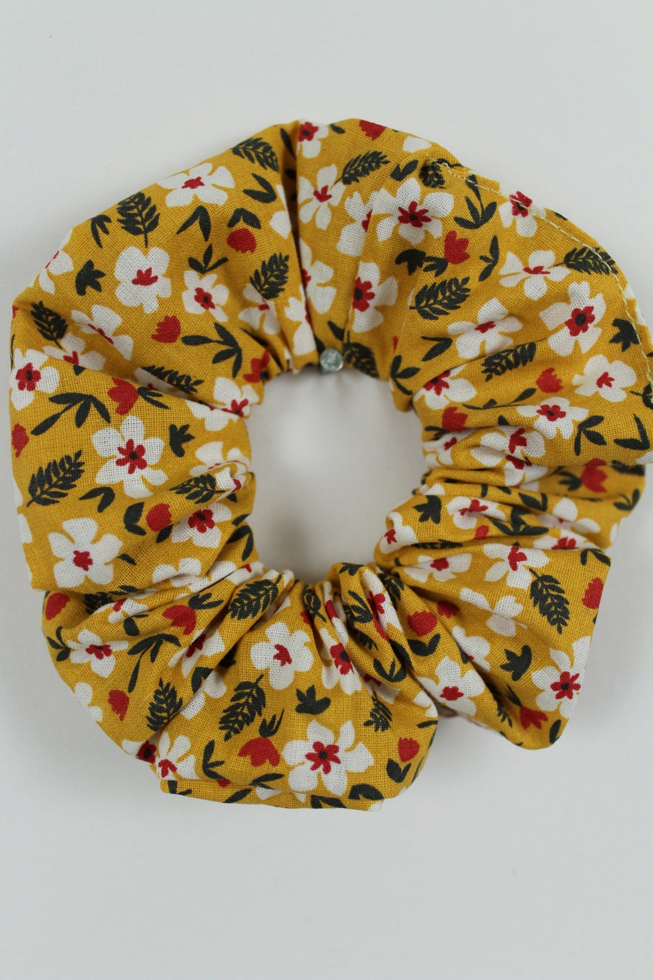 🎀Chouchou jaune ensoleillé floral🎀