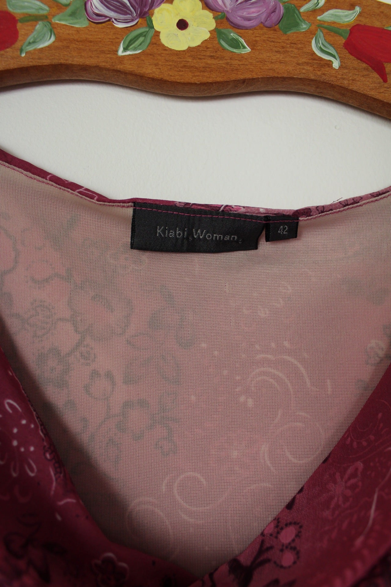 🌸🍒Robe longue vintage 90's violet romantique esprit bohème - Taille 38🍒🌸