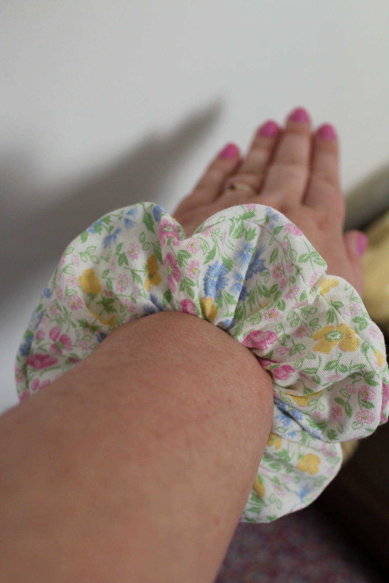 🎀Chouchou vintage années 80/90s fleuri cottagecore/romantique🎀