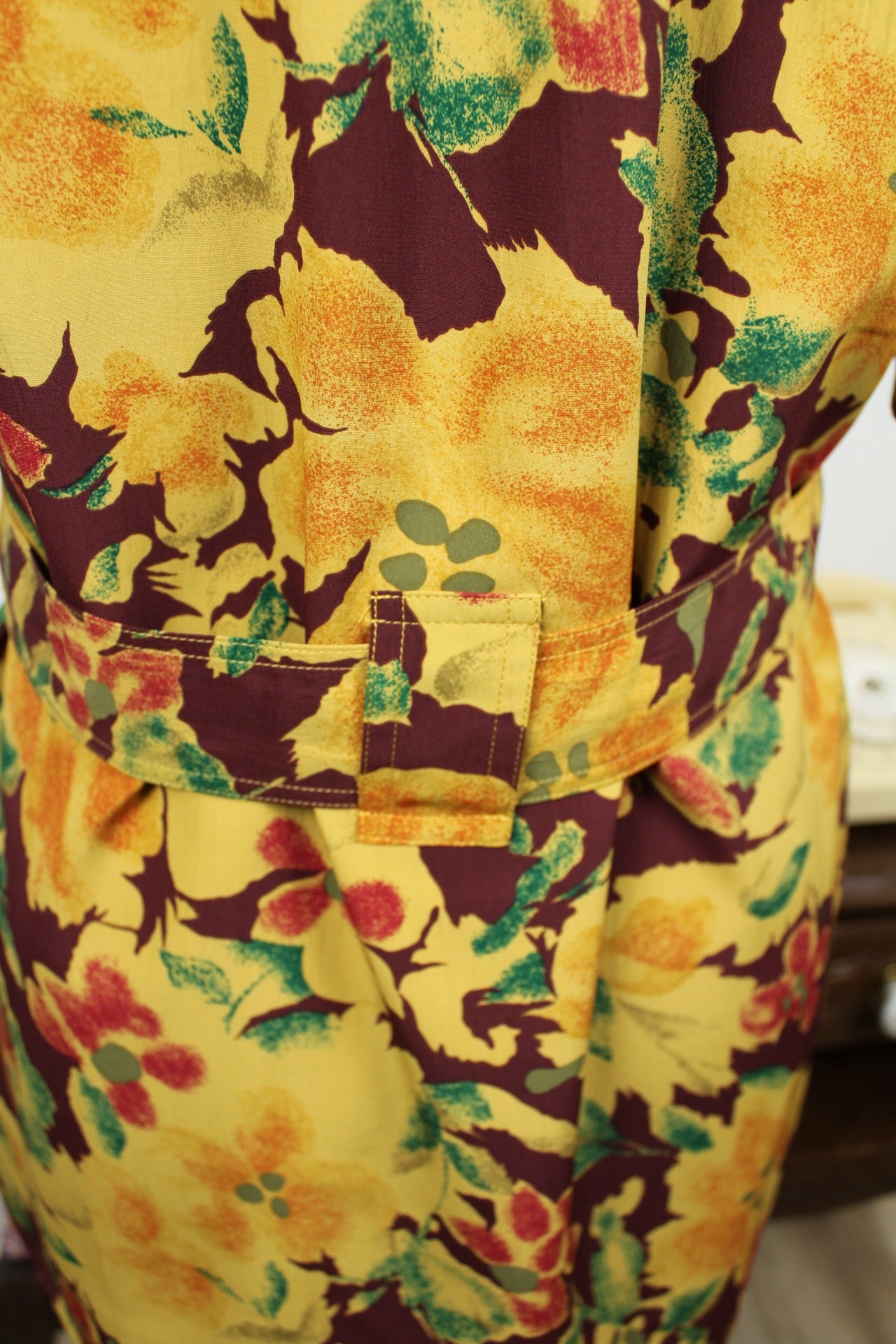🍒🌸 Blouse veste vintage 80's - fleurs d'automne - Betty Barclay - Taille 40🌸🍒