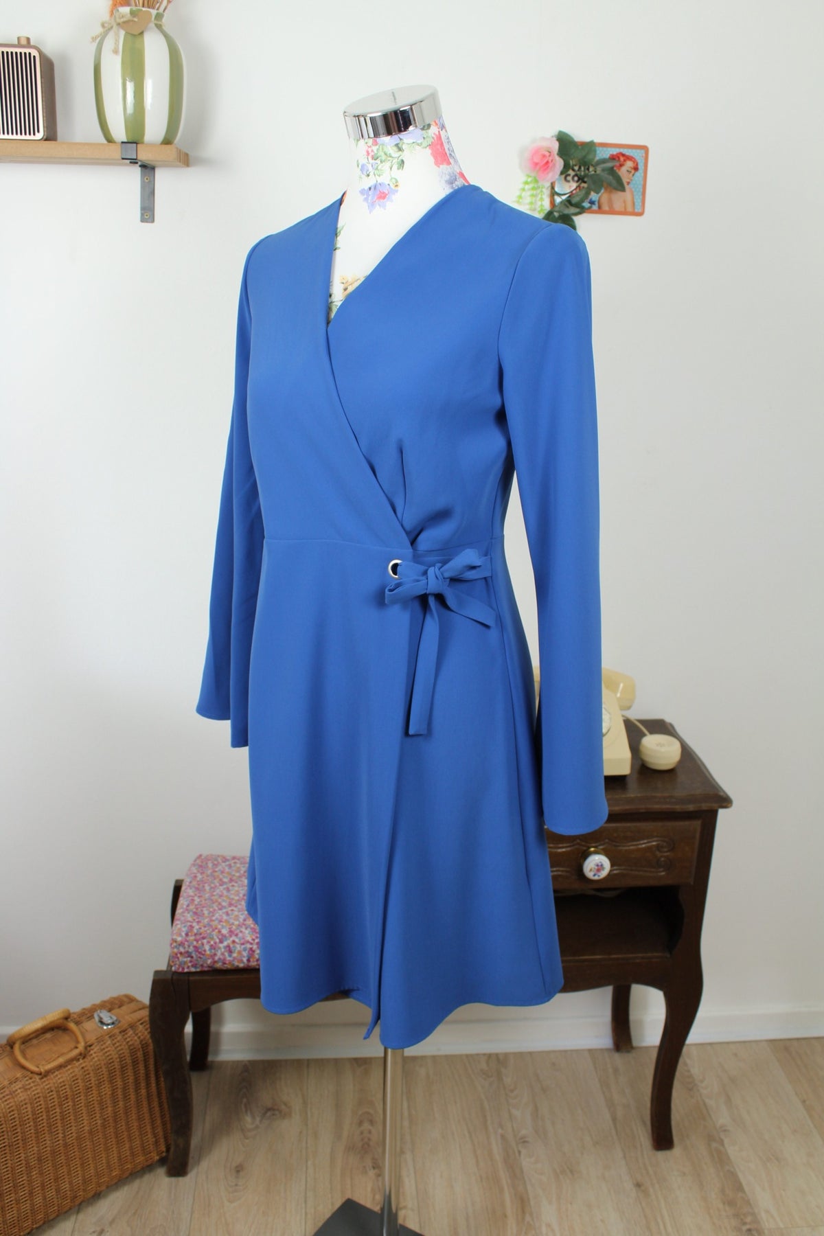 Robe portefeuille Rick Cardona New York bleu pep's - Taille 36/38
