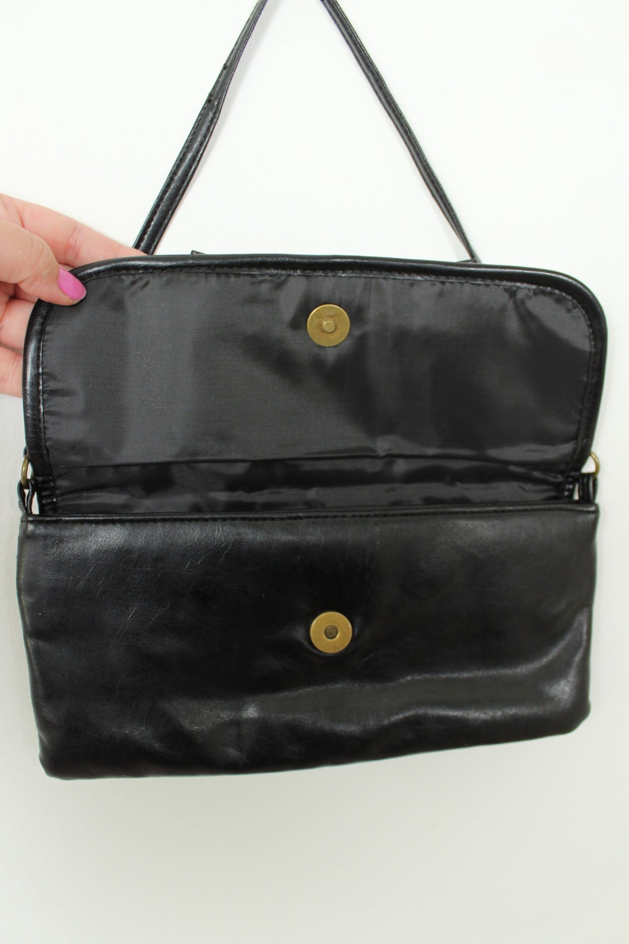 🌸🍒Sac d'épaule noir Y2k 2000's nœud esprit pin-up/rockabilly🍒🌸