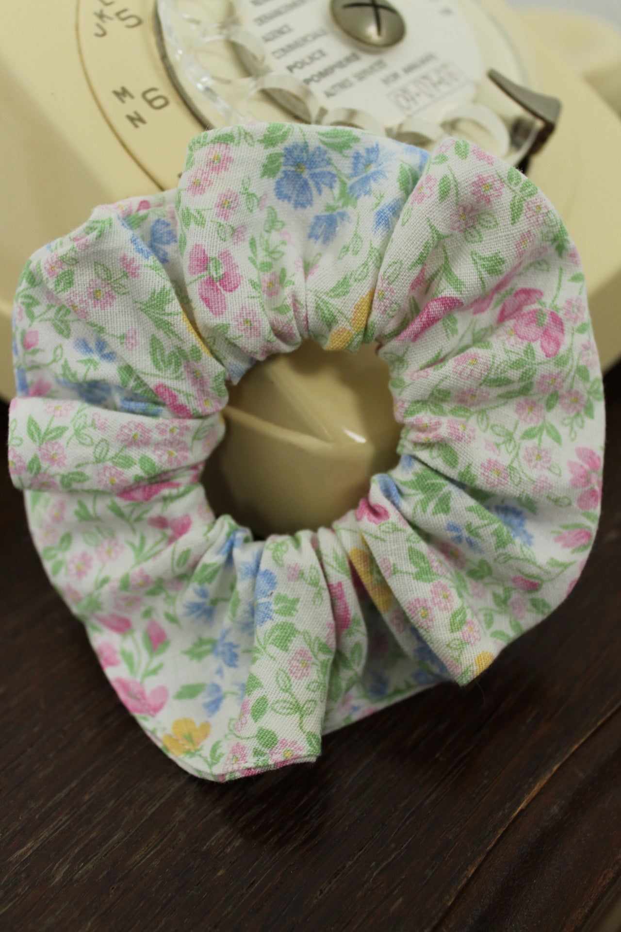 🎀Chouchou vintage années 80/90s fleuri cottagecore/romantique🎀
