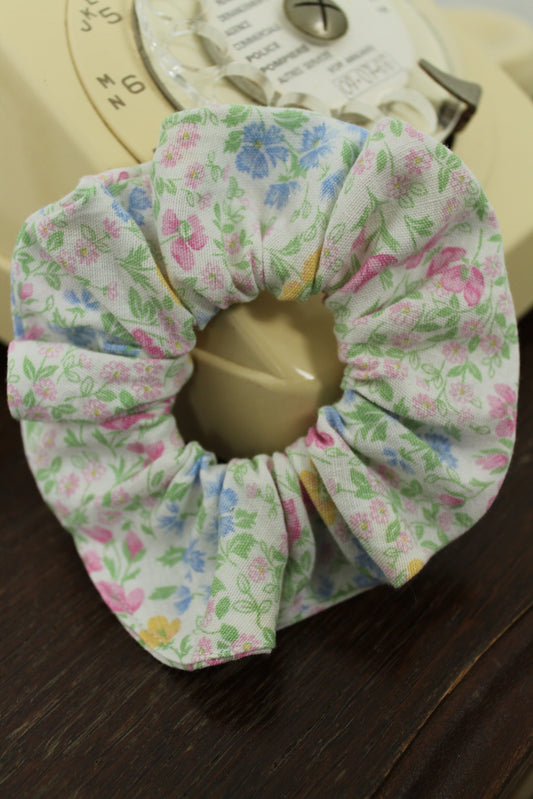 🎀Chouchou vintage années 80/90s fleuri cottagecore/romantique🎀