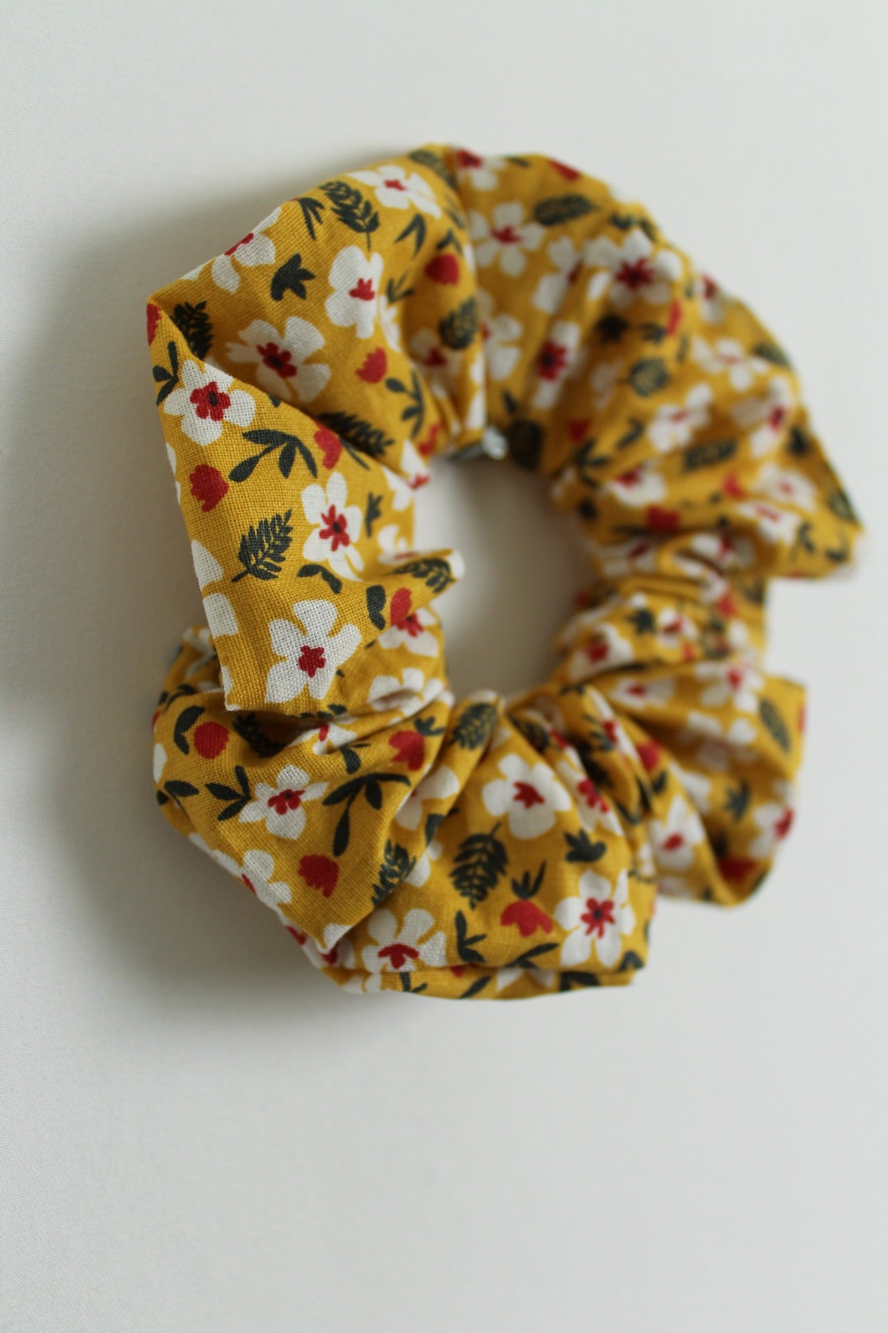 🎀Chouchou jaune ensoleillé floral🎀