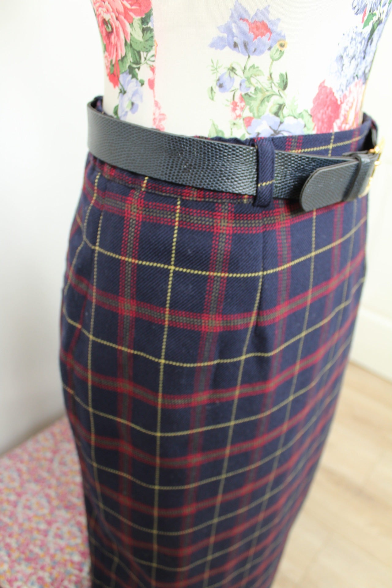 🌸🍒Jupe vintage à carreaux 90's - Decade by kiabi - Taille 36 🍒🌸