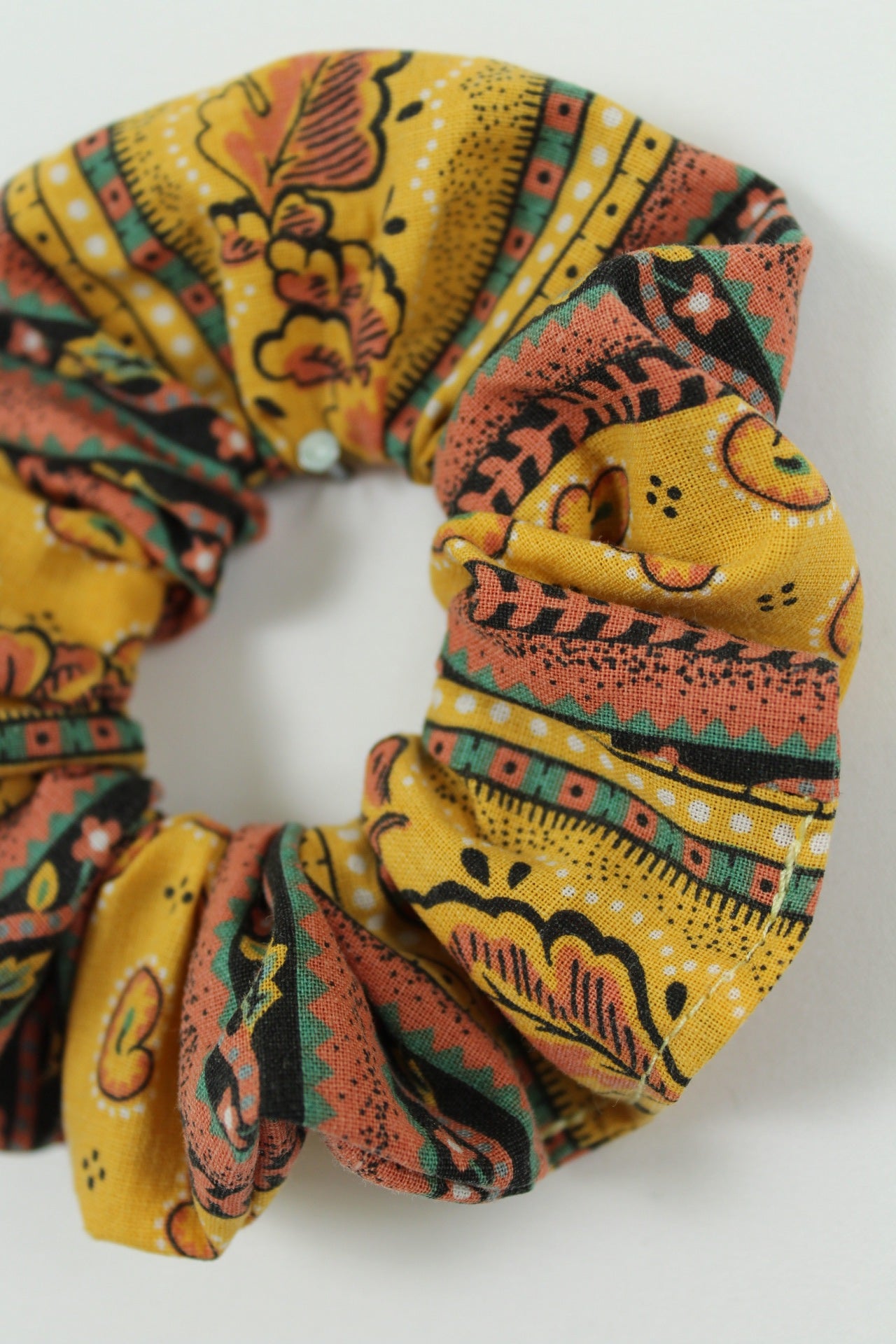 🎀Chouchou vintage 70/80s paisley & fleurs folk🎀