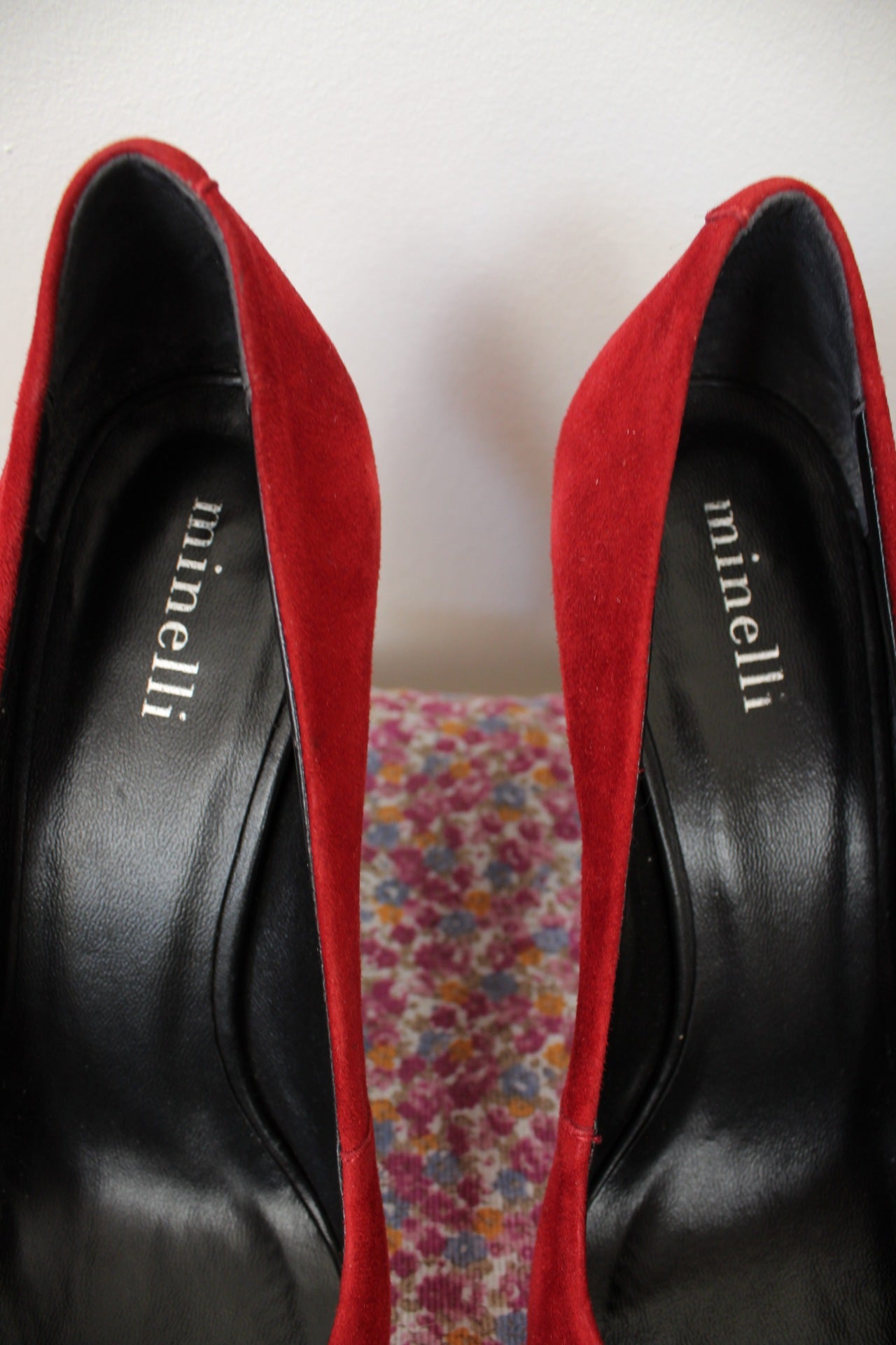 🌸🍒Escarpins Minelli style pin-up rouge - pointure 40🍒🌸